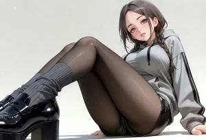 Office Sexy Lady, Pantyhose 01 A.I. - Page 91