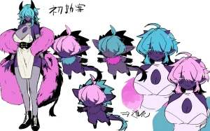 Oisuke no Tsukue Oisuke 相棒のチビモンスターが目隠れ爆乳お姉さんに進化ふたなりになったボーイッシュ娘ムラムラが終わるまでハメ続ける - Page 40