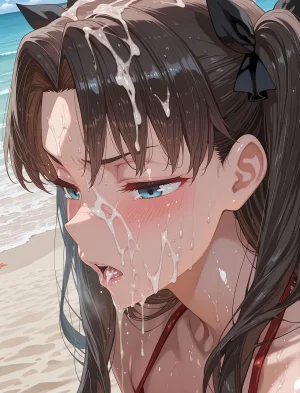 Oki Senpai 远坂凛 遠坂凛 Rin Tohsaka - Page 86