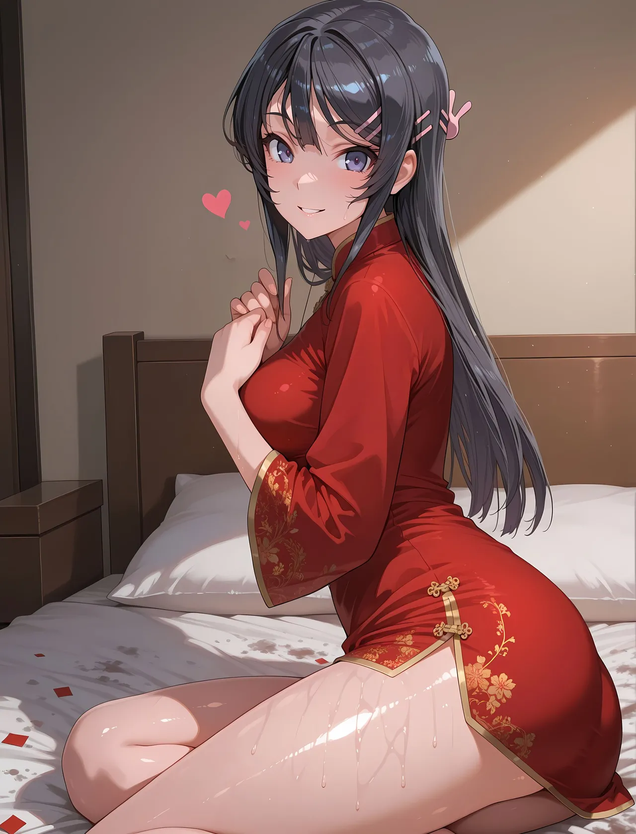 Oki Senpai 樱岛麻衣 Sakurajima Mai China Dress - Image 11
