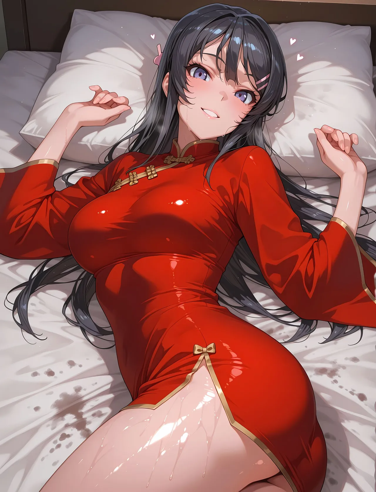 Oki Senpai 樱岛麻衣 Sakurajima Mai China Dress - Image 15