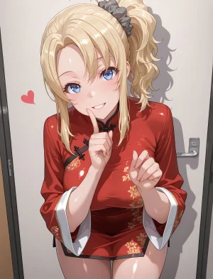 Oki Senpai 丰浜和花 豊浜のどか Toyohama Nodoka China dress - Page 3