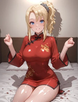 Oki Senpai 丰浜和花 豊浜のどか Toyohama Nodoka China dress - Page 8