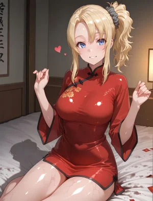 Oki Senpai 丰浜和花 豊浜のどか Toyohama Nodoka China dress - Page 9