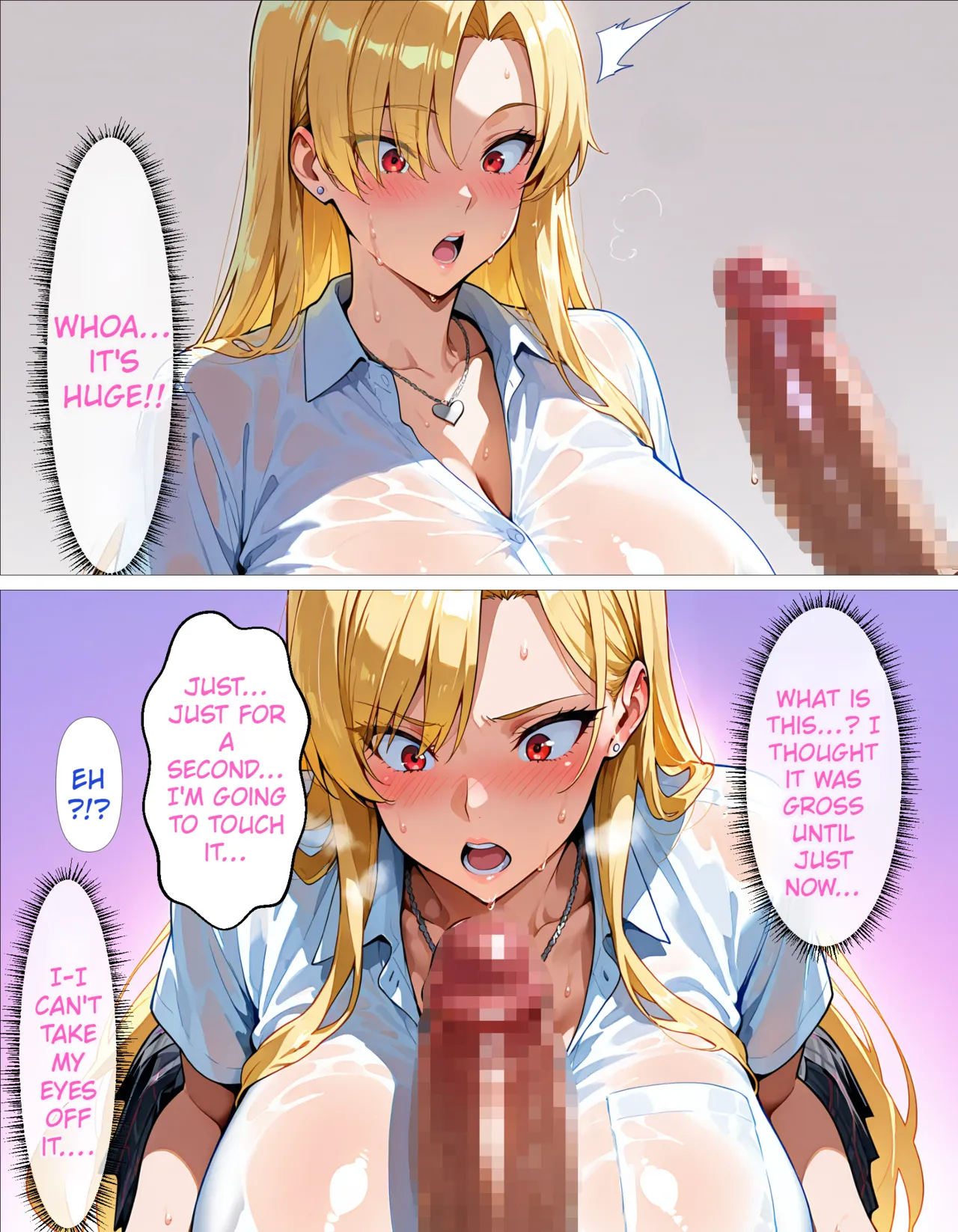 okita My Big Dick Caused The Otaku-Hating Gal To Lose Her Pride And Become A Sweetheart ENGLISH MTL - Image 12