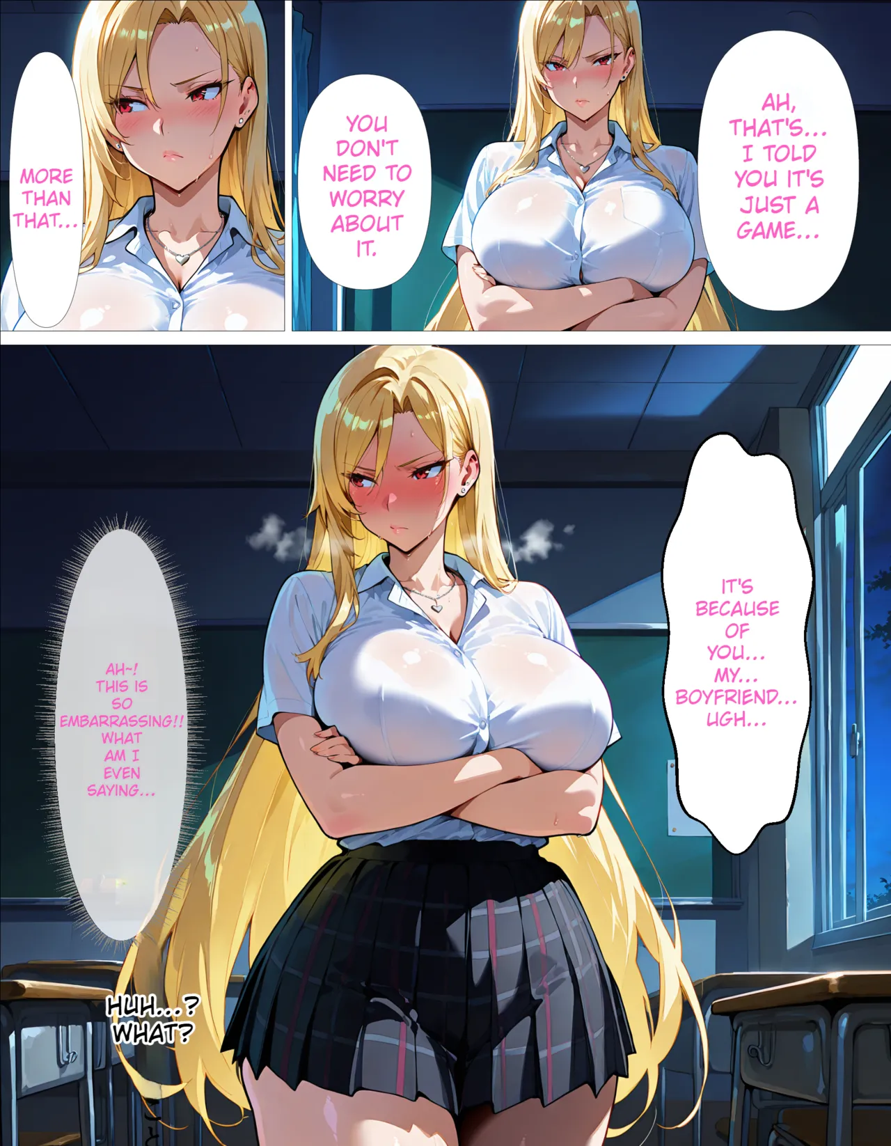 okita My Big Dick Caused The Otaku-Hating Gal To Lose Her Pride And Become A Sweetheart ENGLISH MTL - Image 58