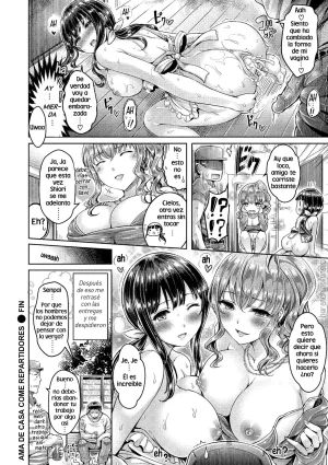 Okumoto Yuuta Otodo KEMONO Oku-san Ama de Casa come Repartidores Chichi Mamire Spanish Digital Decensored Harenchi no Fansub - Page 17