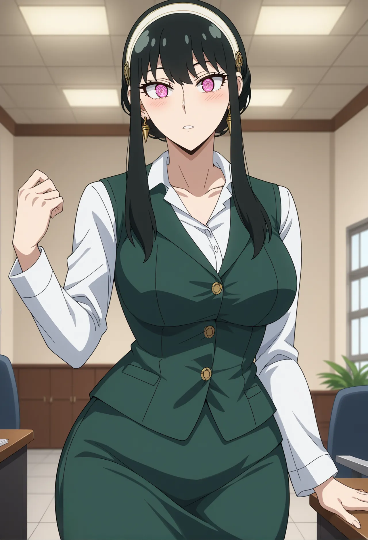 真面目なOLヨルさんを催アプリで種付けする話 - Image 215