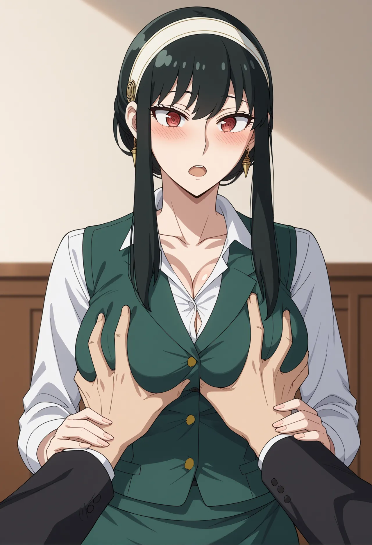 真面目なOLヨルさんを催アプリで種付けする話 - Image 226