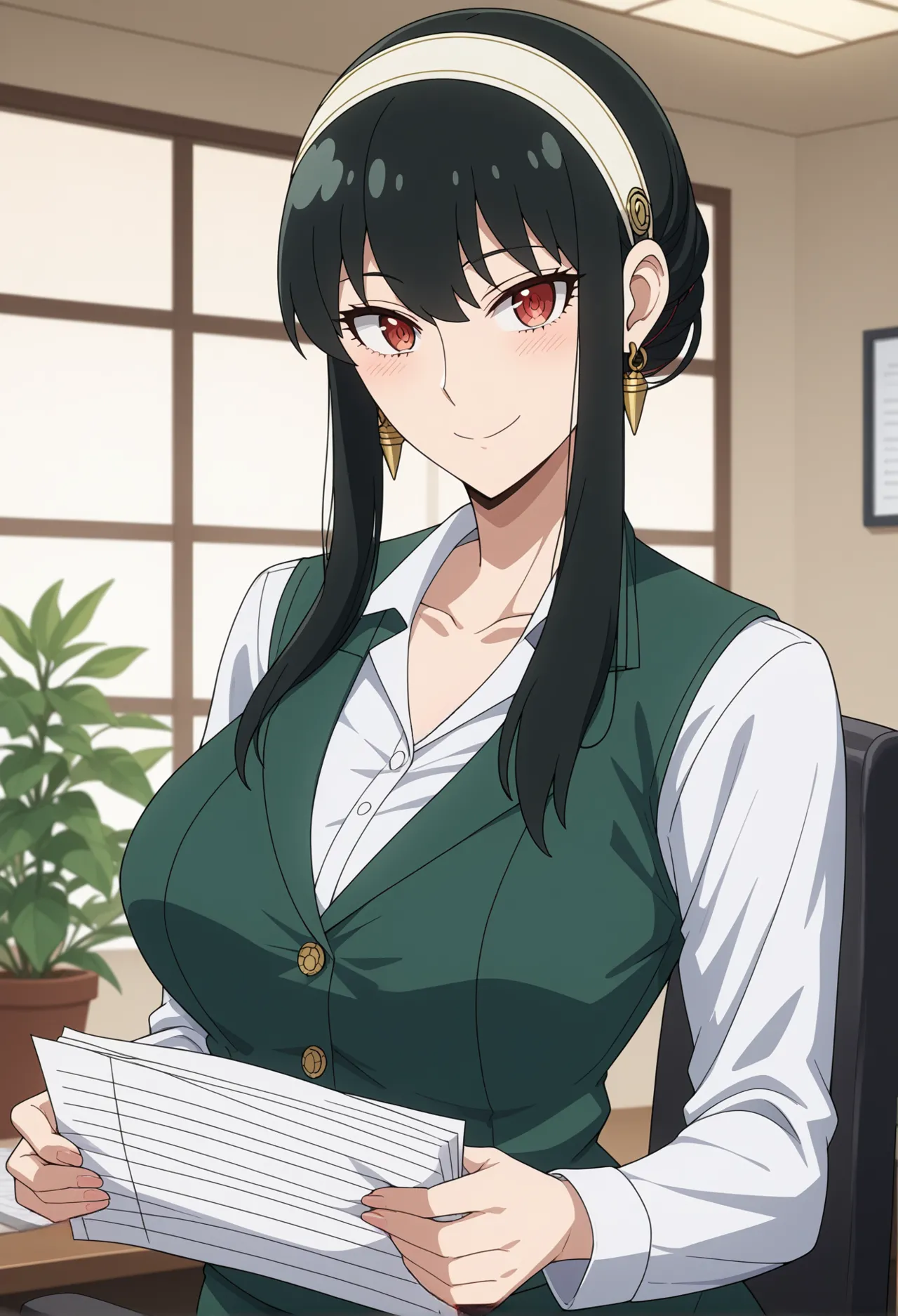 真面目なOLヨルさんを催アプリで種付けする話 - Image 236