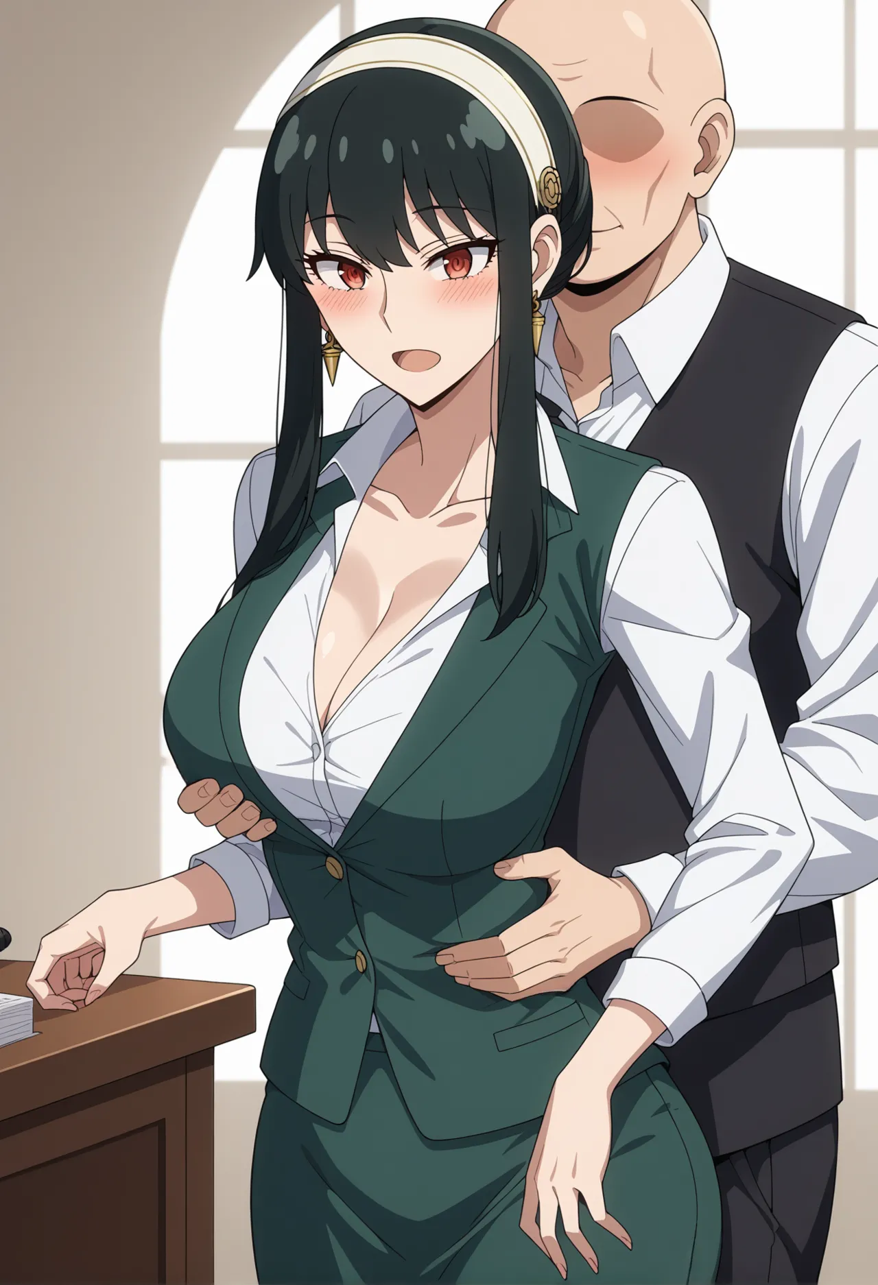 真面目なOLヨルさんを催アプリで種付けする話 - Image 238