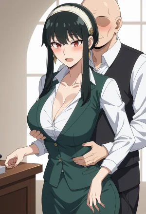 真面目なOLヨルさんを催アプリで種付けする話 - Page 238