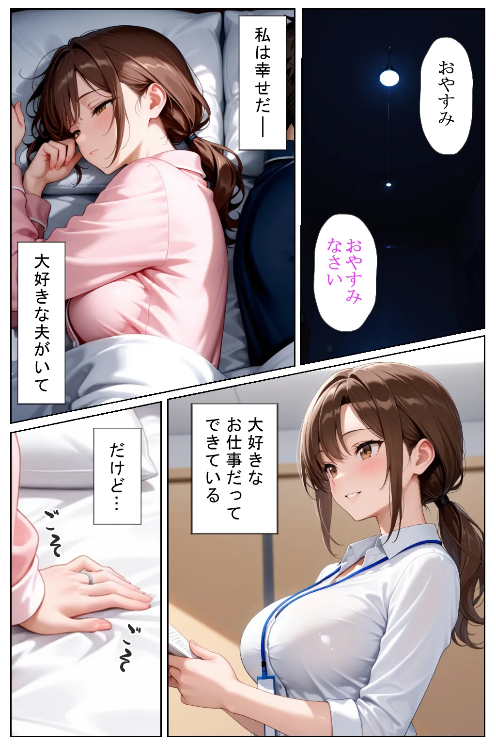 青空楽園 レスで満たされない人妻OLが部下に寝取られて墜ちた話 - Image 2