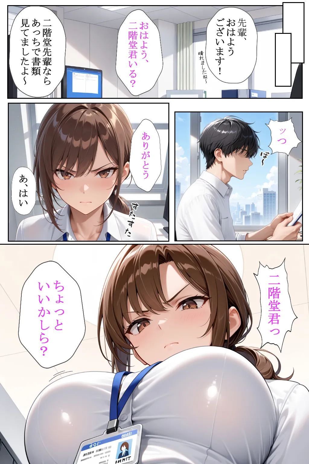 青空楽園 レスで満たされない人妻OLが部下に寝取られて墜ちた話 - Image 28