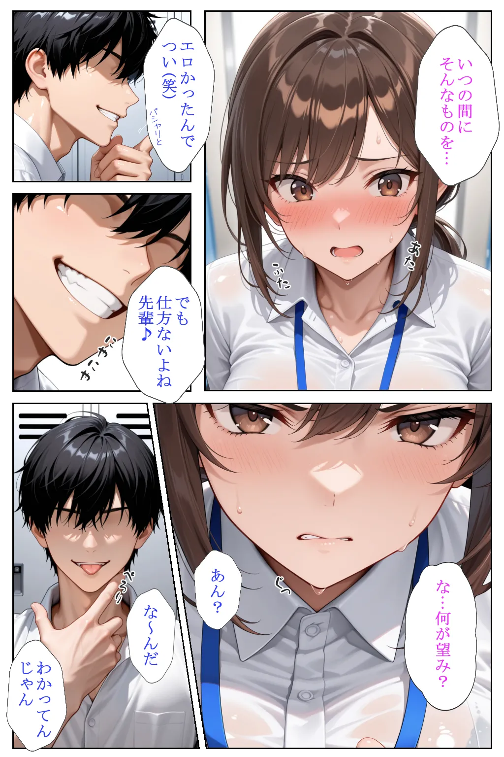 青空楽園 レスで満たされない人妻OLが部下に寝取られて墜ちた話 - Image 30