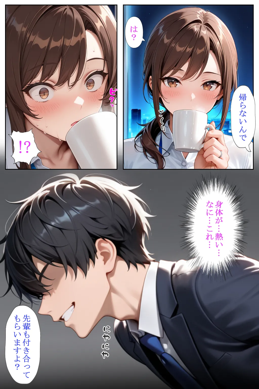 青空楽園 レスで満たされない人妻OLが部下に寝取られて墜ちた話 - Image 5