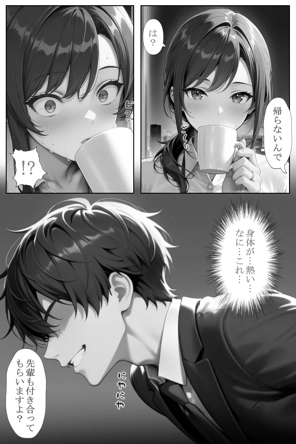 青空楽園 レスで満たされない人妻OLが部下に寝取られて墜ちた話 - Image 60