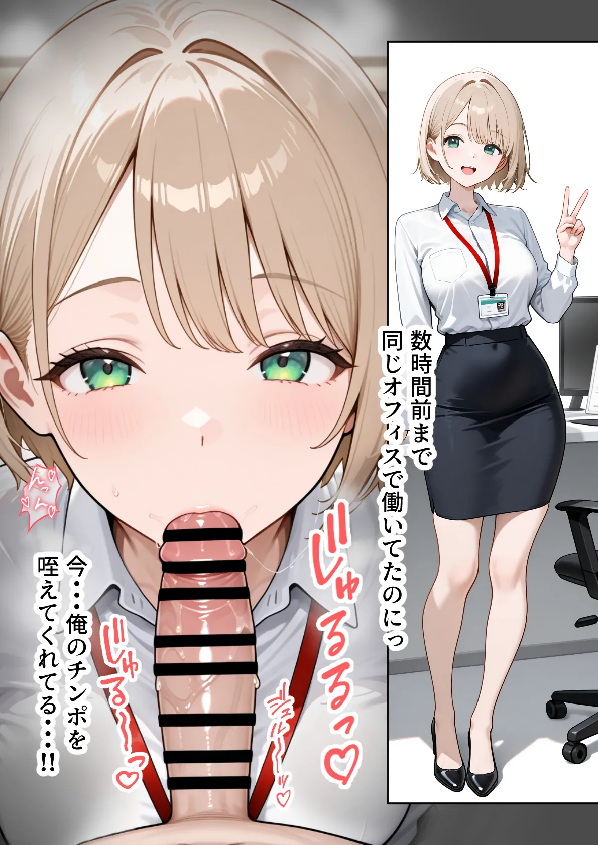 ぱにぱに 大好きな風俗嬢が新卒OLとして俺の部下になった話 - Image 40