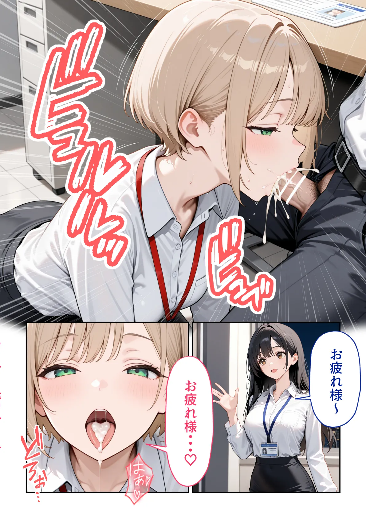 ぱにぱに 大好きな風俗嬢が新卒OLとして俺の部下になった話 - Image 81