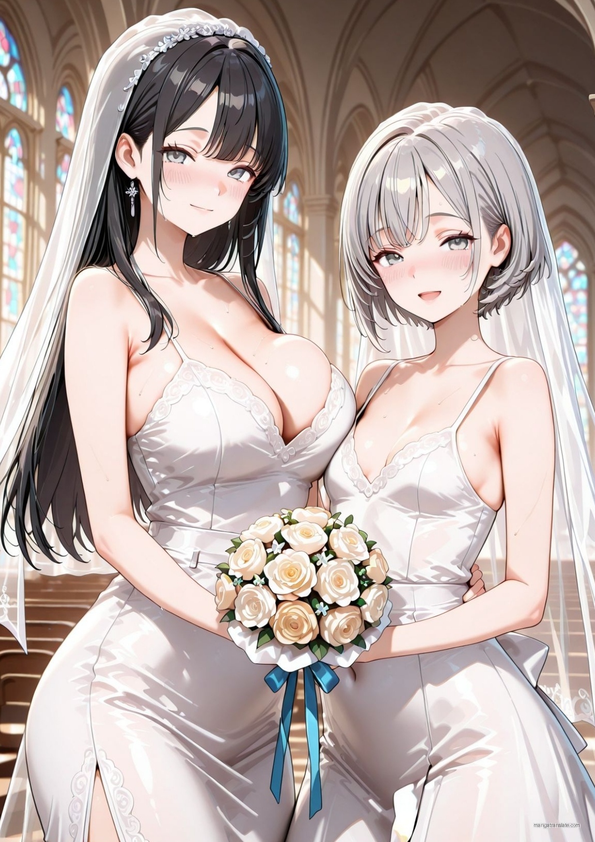 ぱにぱに 職場のOL上司2人と濃厚セックスした話 DL版 翻译 - Image 89