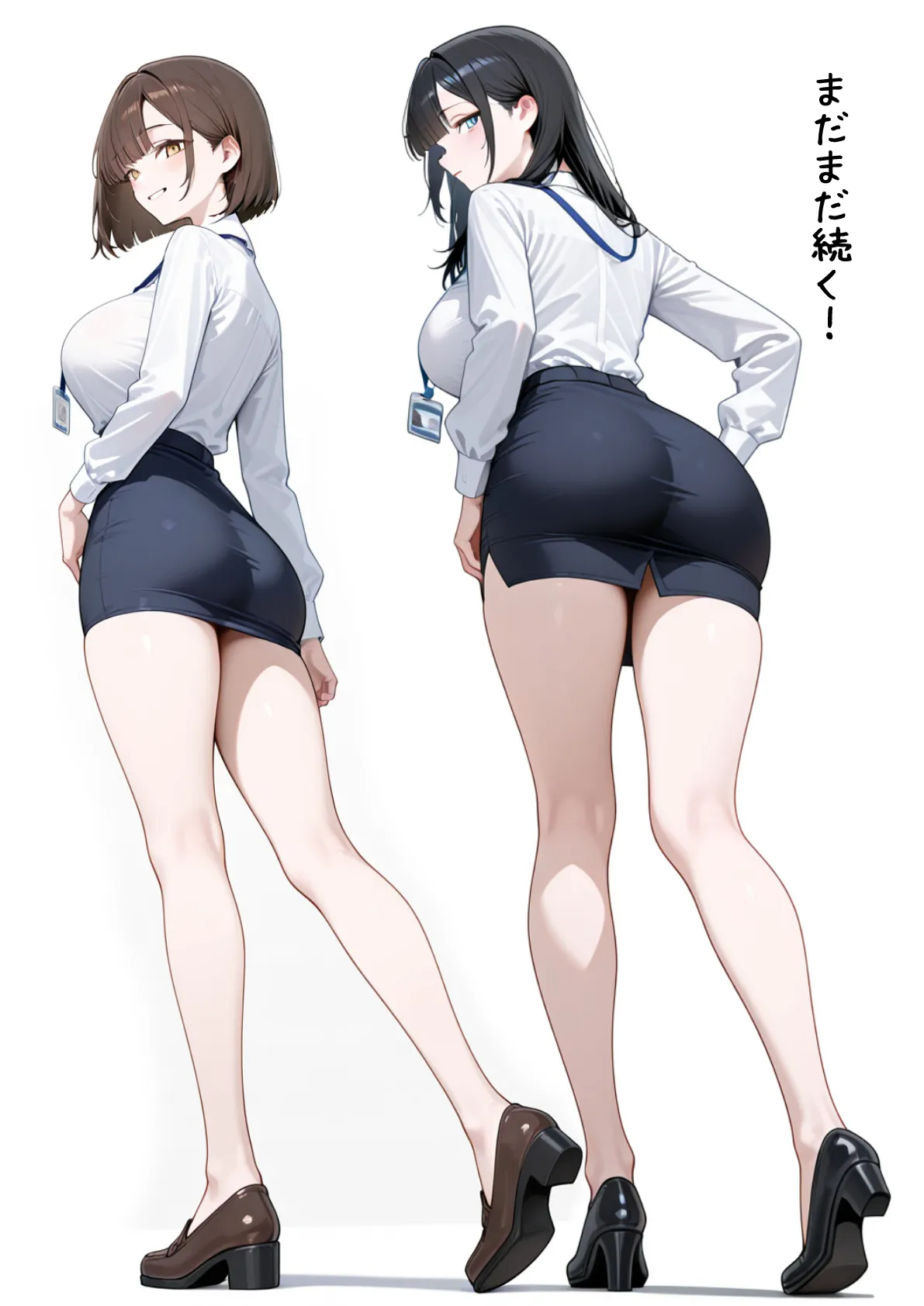 ぱにぱに 職場の人妻OLと浮気SEXしてしまった件 - Image 40