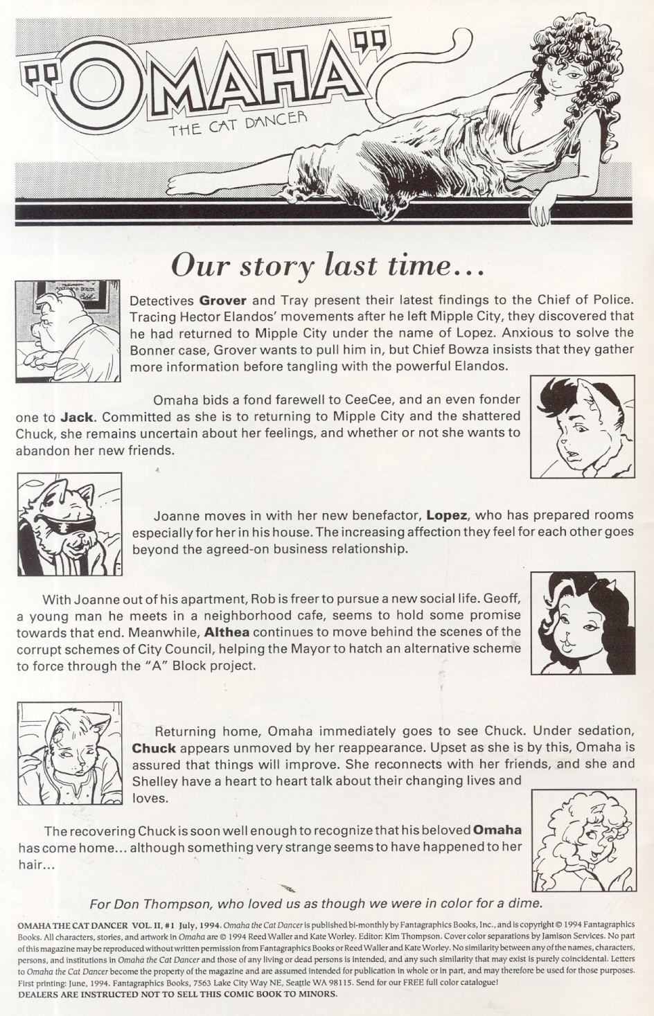 Omaha Fantagraphics 1 Reed Waller Kate Worley - Image 2