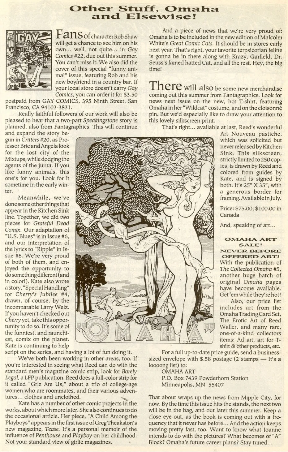 Omaha Fantagraphics 1 Reed Waller Kate Worley - Image 26