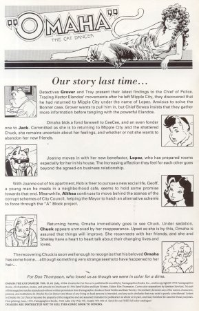 Omaha Fantagraphics 1 Reed Waller Kate Worley - Page 2