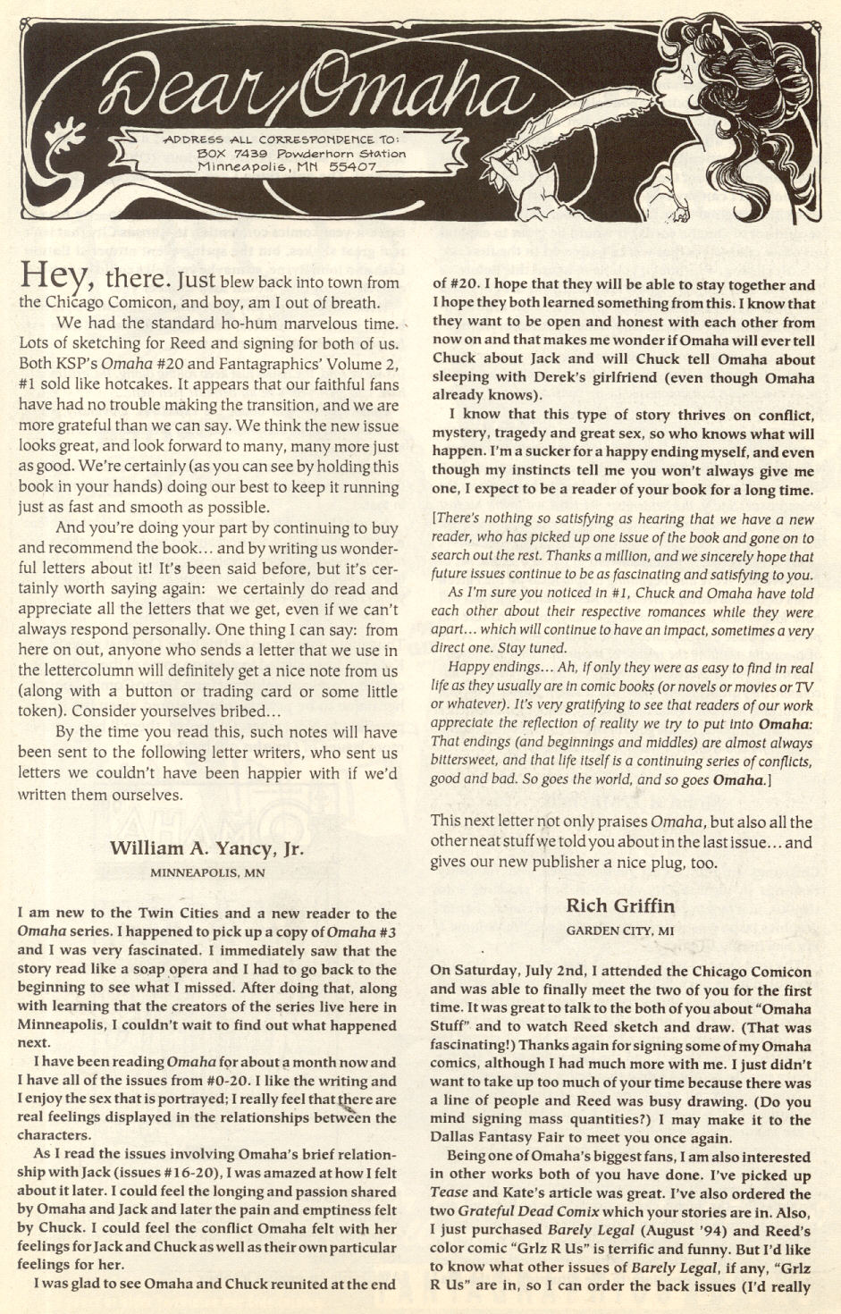 Onaha Fantagraphics 2 Reed Waller Kate Worley - Image 25