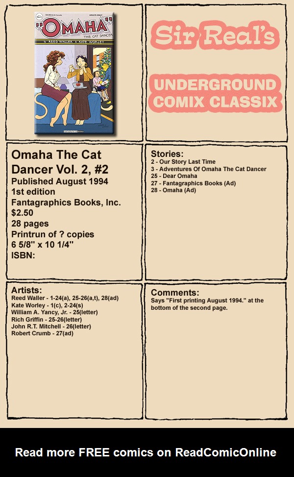 Onaha Fantagraphics 2 Reed Waller Kate Worley - Image 29