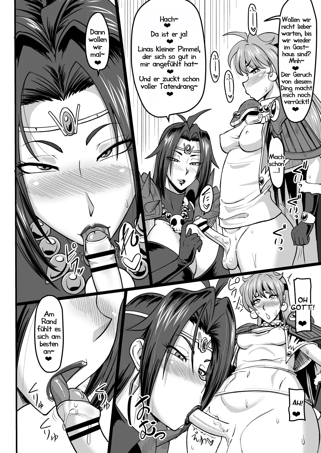 Oneekyou ML Doramata no Chinchin Der Futanaring Slayers German Haigen - Image 20