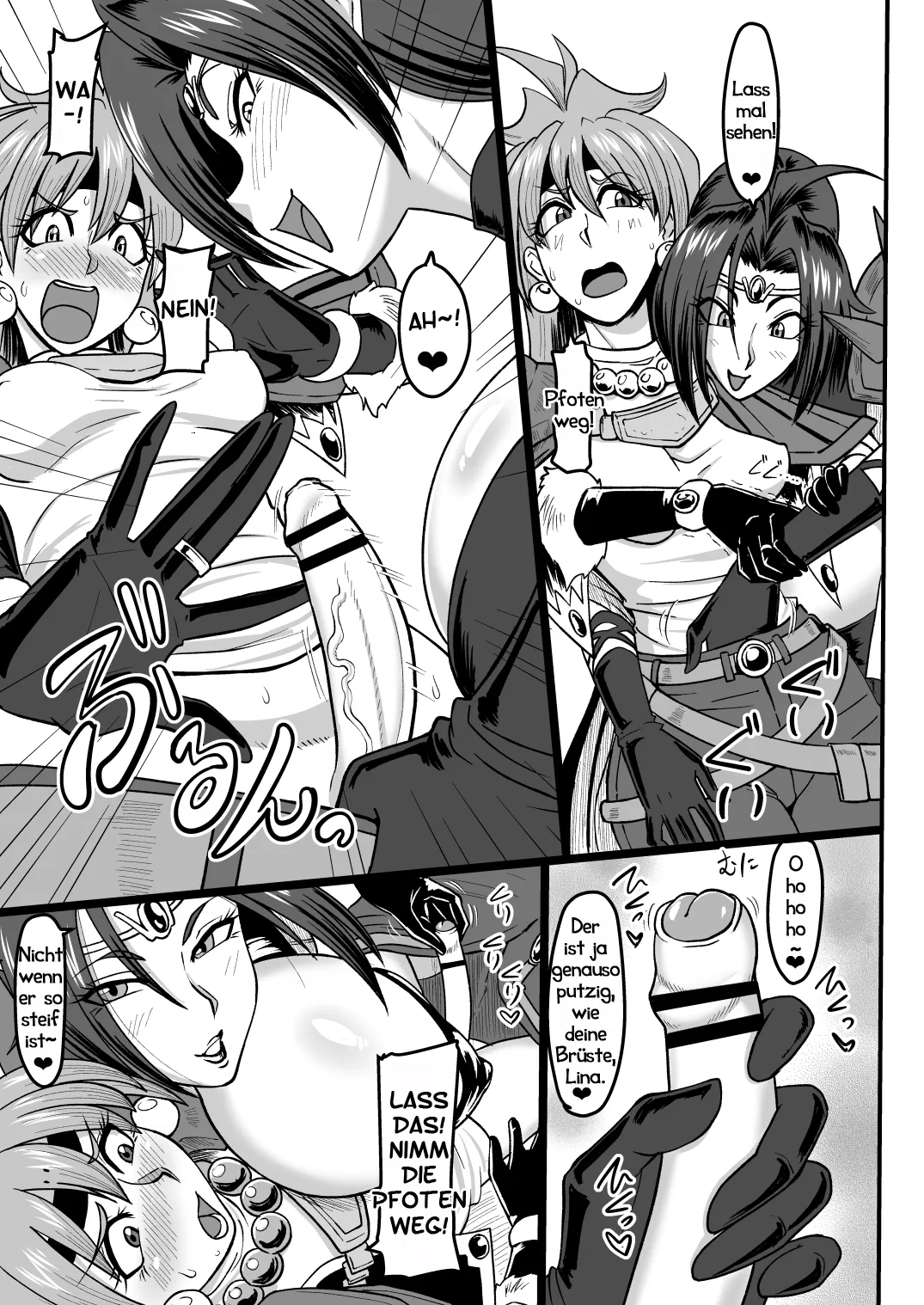 Oneekyou ML Doramata no Chinchin Der Futanaring Slayers German Haigen - Image 7