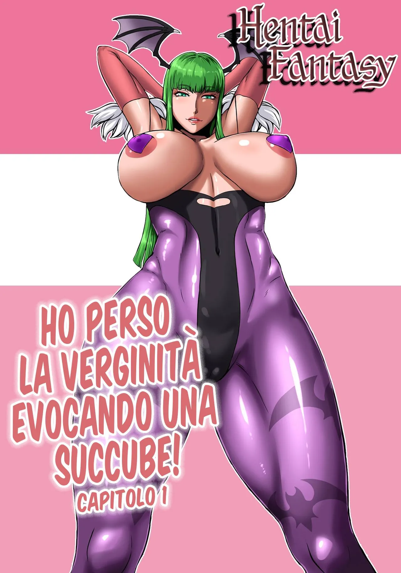 Oneekyou ML Inma Shoukan Ho perso la verginità evocando una succube Darkstalkers Italian Hentai Fantasy - Image 1