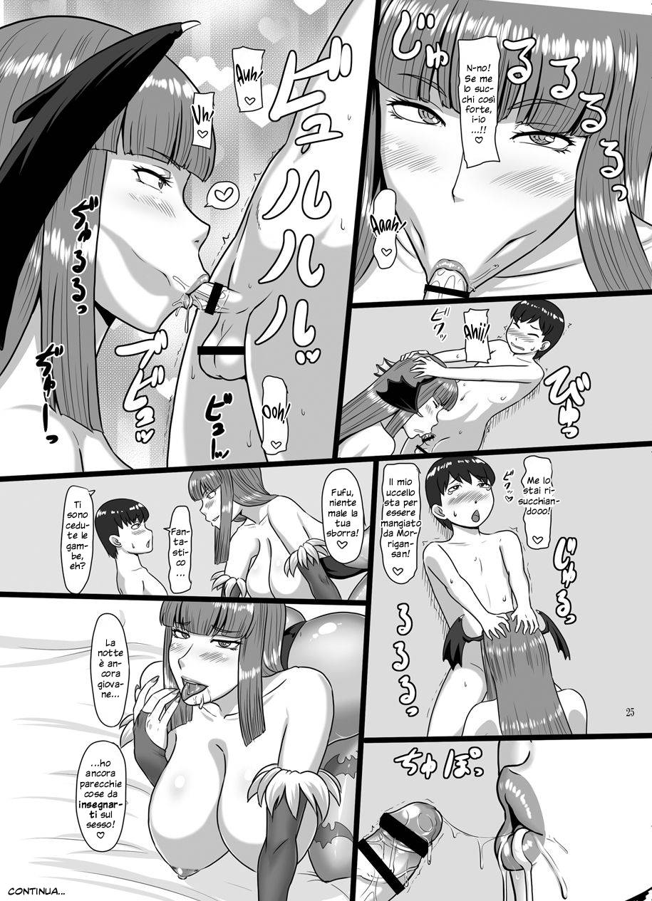 Oneekyou ML Inma Shoukan Ho perso la verginità evocando una succube Darkstalkers Italian Hentai Fantasy - Image 25