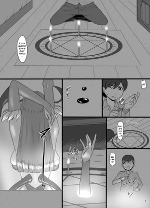 Oneekyou ML Inma Shoukan Ho perso la verginità evocando una succube Darkstalkers Italian Hentai Fantasy - Page 3