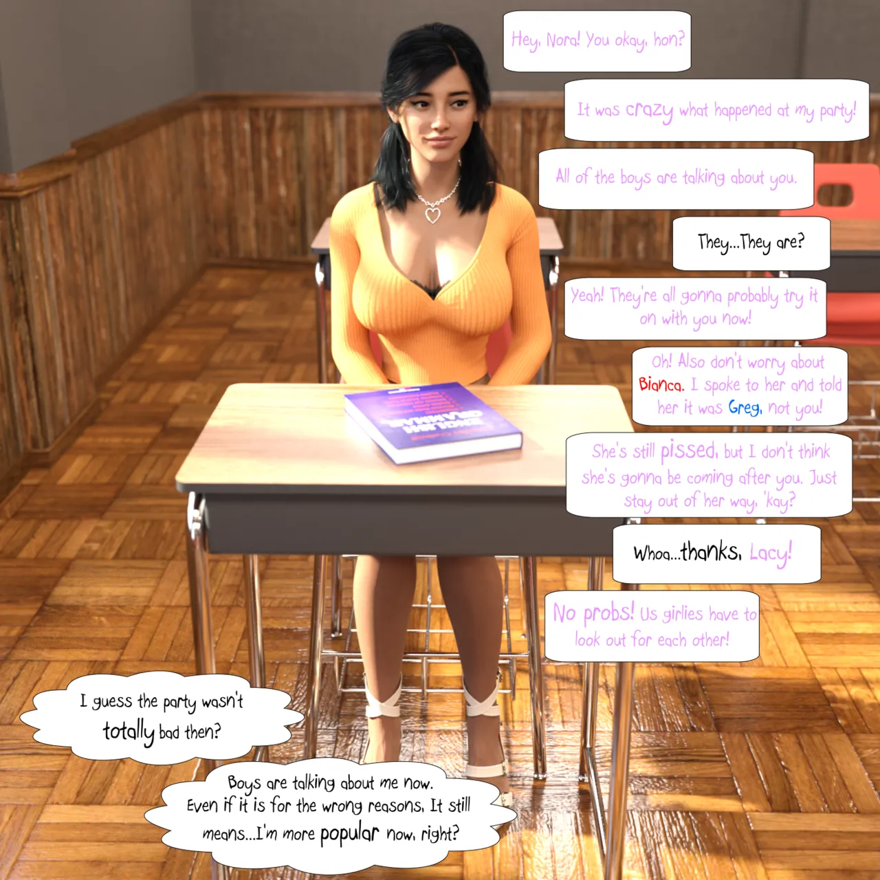 Ongoing I want to be popular by Corruption3DX - Image 11