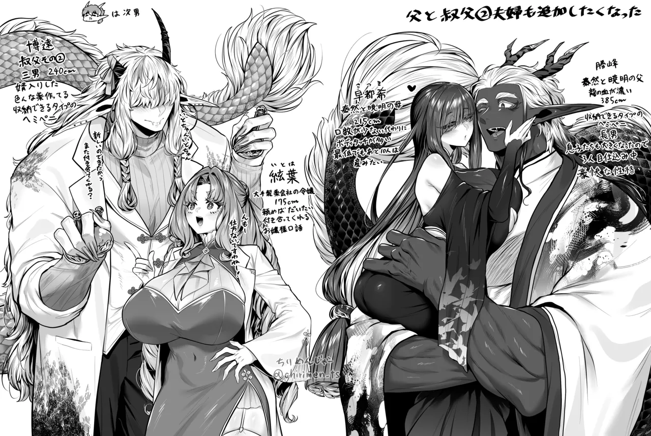 ちりめんじゃこ Oni and Dragon collection Ongoing - Image 45