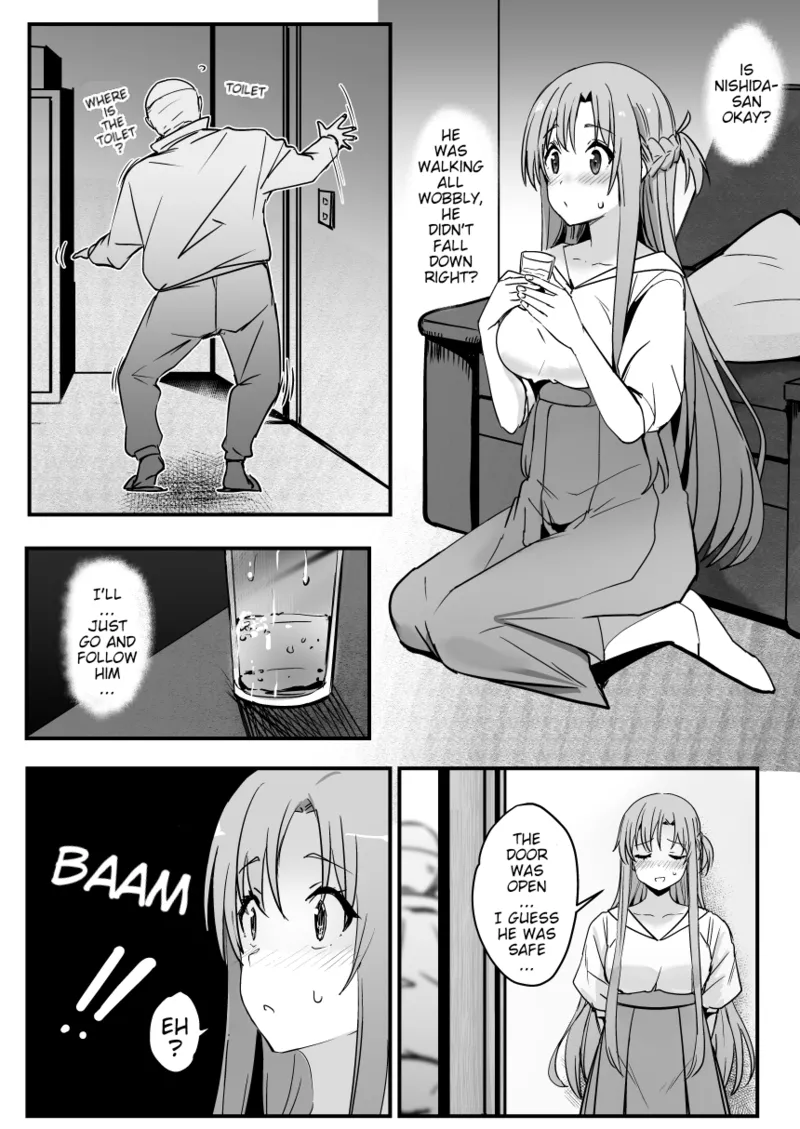 Oninarasu Asuna - Nishida 2 Sword Art Online English Decensored - Image 10