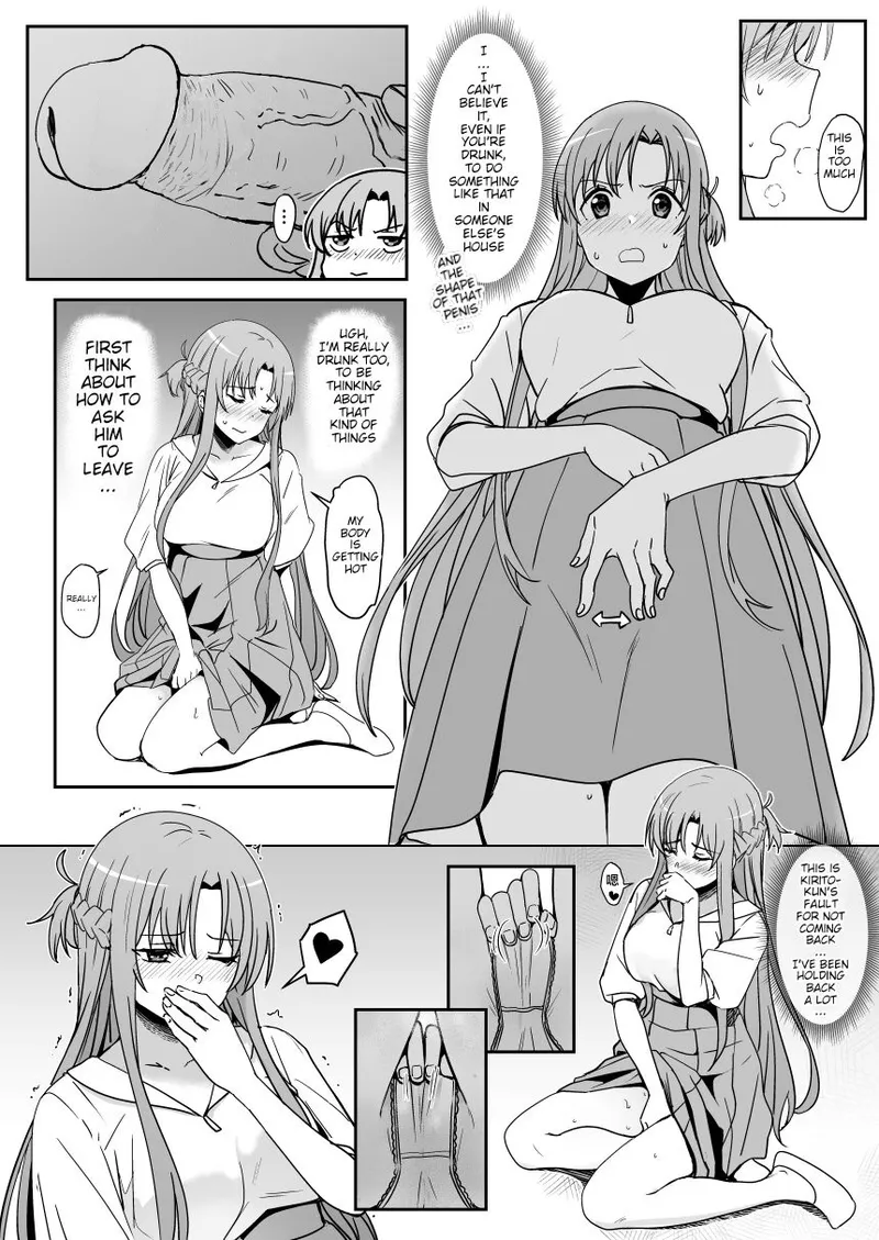 Oninarasu Asuna - Nishida 2 Sword Art Online English Decensored - Image 12