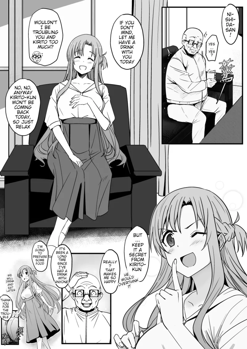 Oninarasu Asuna - Nishida 2 Sword Art Online English Decensored - Image 8