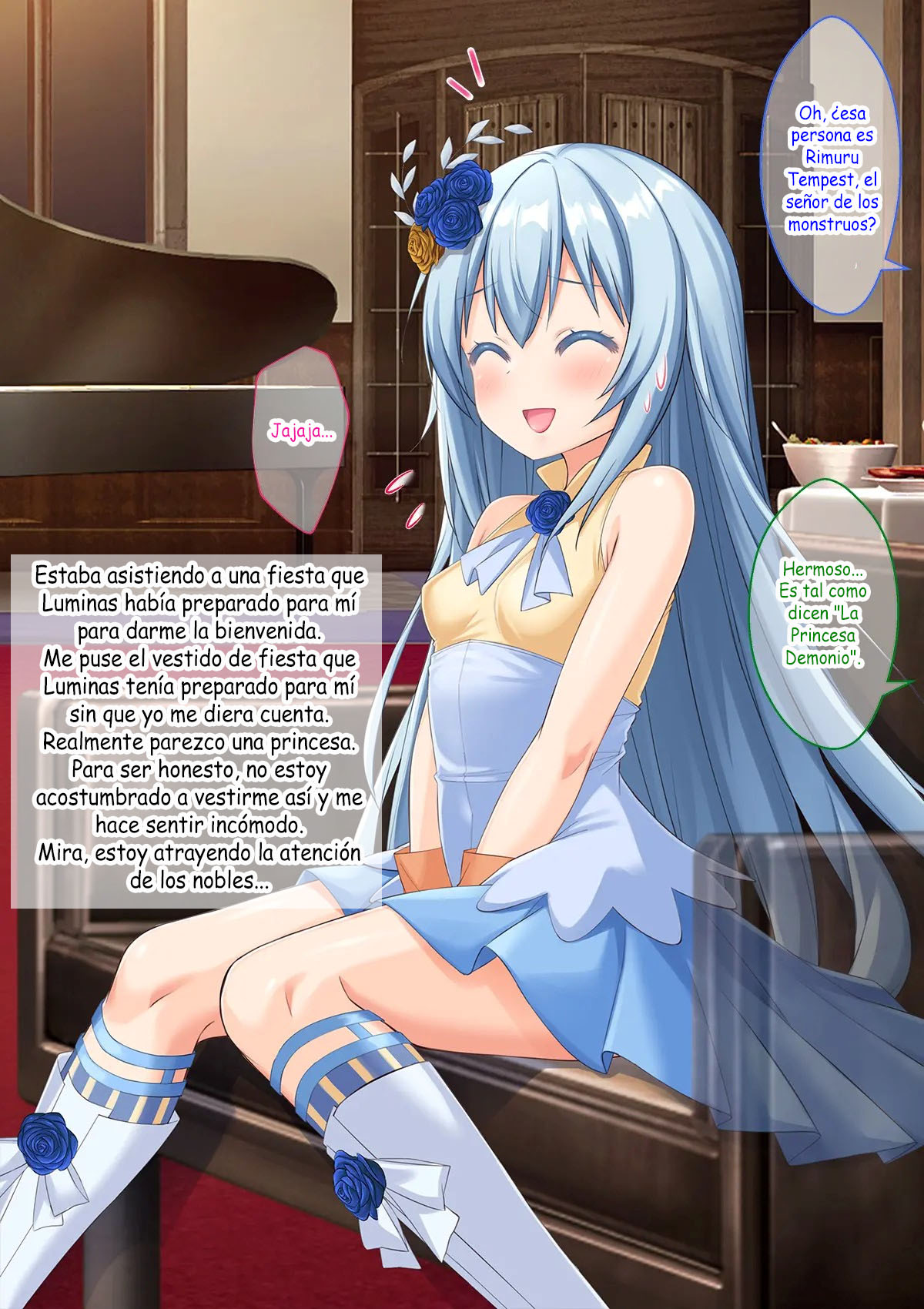 Onna Kishi no Shiro Knight, Yukimi Iris Bishojo Bodide Gosurori Maonirezu Chokyosare Mesuochi Shitakudan Tensei Shitara Slime datta Ken Spanish TF Scans - Image 3