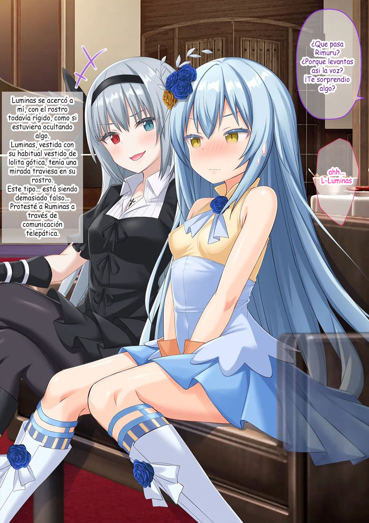 Onna Kishi no Shiro Knight, Yukimi Iris Bishojo Bodide Gosurori Maonirezu Chokyosare Mesuochi Shitakudan Tensei Shitara Slime datta Ken Spanish TF Scans - Image 6