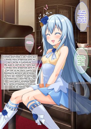 Onna Kishi no Shiro Knight, Yukimi Iris Bishojo Bodide Gosurori Maonirezu Chokyosare Mesuochi Shitakudan Tensei Shitara Slime datta Ken Spanish TF Scans - Page 3