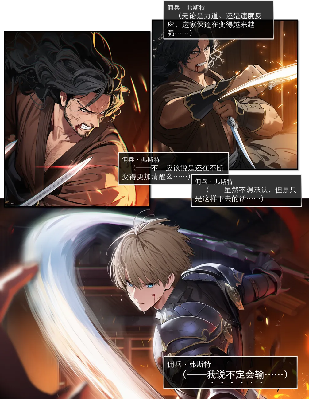 OrangeO OrangeO 相性讨伐 第一章-Battle Loss IF - 佣兵 - 壹.伍 Chapter 1 - Battle Loss IF Chinese Ongoing - Image 545