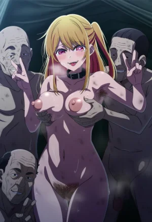 超残忍星野露比永无止境的殴打轮奸地狱被迫当性玩具偶像Oshi no KoAI - Page 28