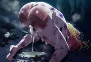 超残忍星野露比永无止境的殴打轮奸地狱被迫当性玩具偶像Oshi no KoAI - Page 38