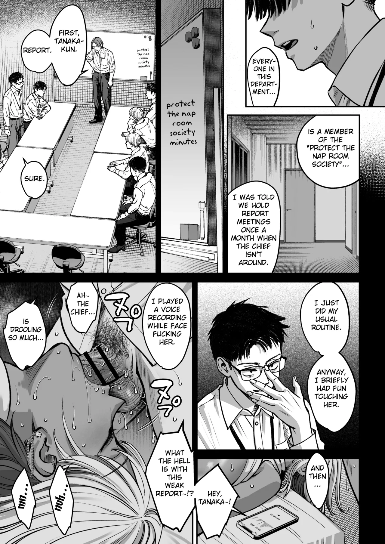 Oshima Aki Black Kigyou no Kamin Shitsu ga Yari Beya ni Natteta Hanashi Digital English Fated Circle - Image 46