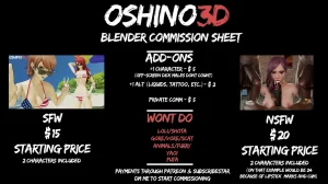 Oshino3D Twitter Bluesky Pixiv - Page 116