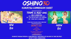 Oshino3D Twitter Bluesky Pixiv - Page 200