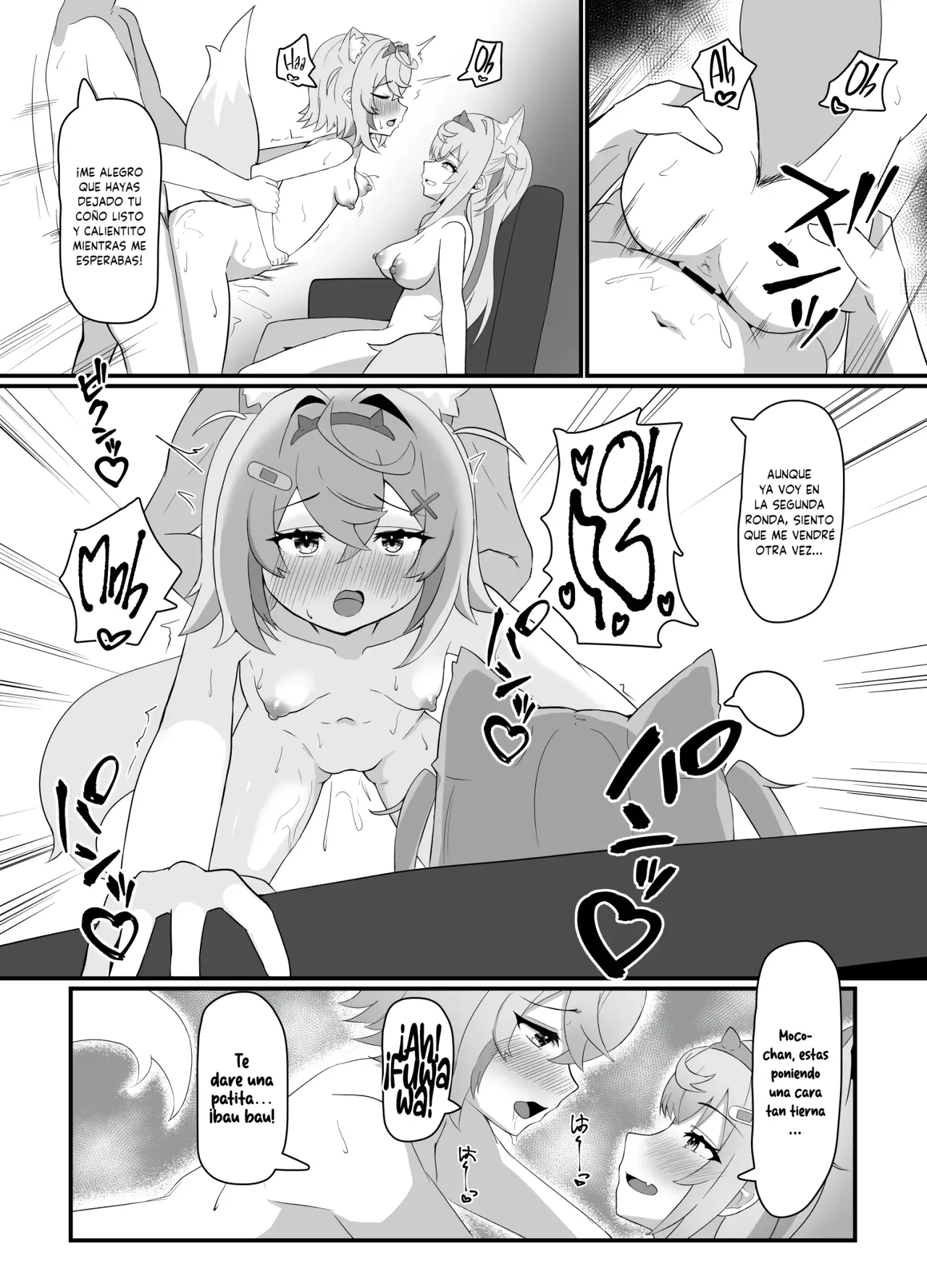 OTN Kokoku Kotaro OTN FWMC Icha Love SEXSexo Amoroso con FuwaCoco Fuwawa Abyssgard, Mococo Abyssgard Spanish Komari Scan Digital - Image 12